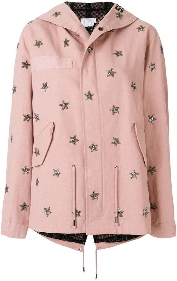 As65 Jacke mit Glitzer-Stern