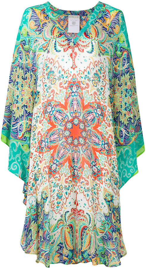 Kaftankleid mit Print