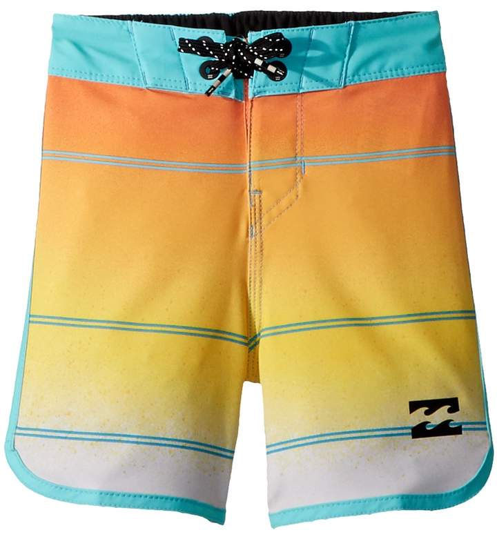 Billabong Kids 73 X Stripe Boardshorts Boy's Swimwear