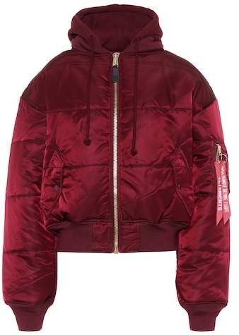 X Alpha Industries wendbare Bomberjacke
