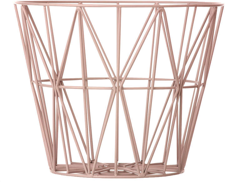 ferm living - Wire Basket Medium, rose