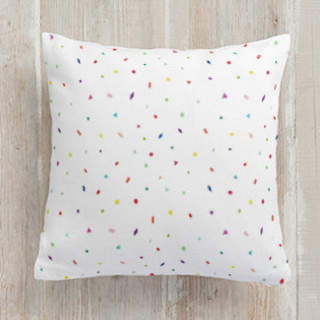 Confetti Party Square Pillow