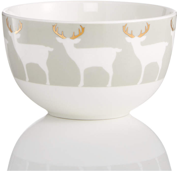  Collectible Stag Cereal Bowl, Created for Macy's
