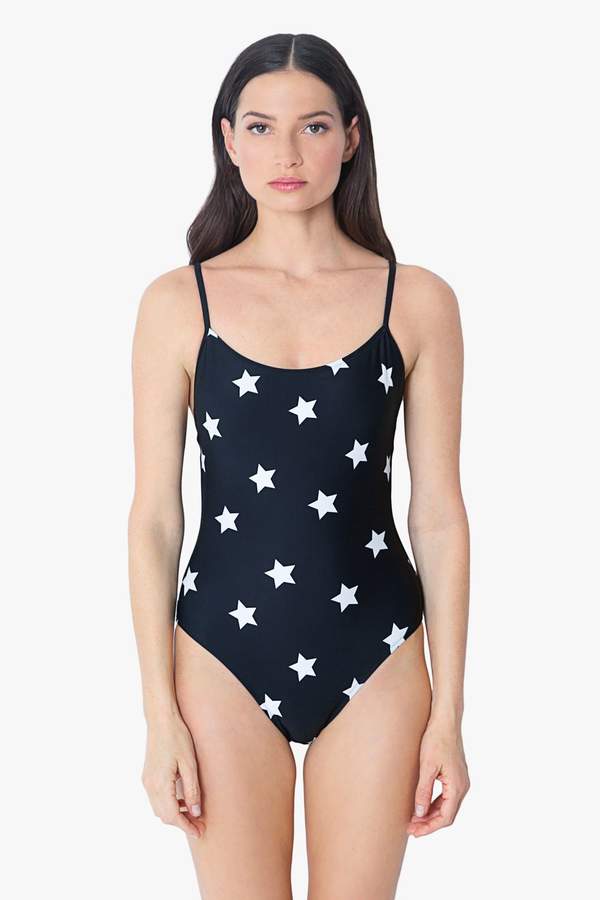 Stars Print One Piece Swimsuit
