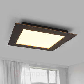 LED-Panel Deno mit dunklem Holz, eiche kolonial