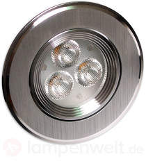 Dimmbarer LED-Einbaustrahler Enna - rund 8,6 cm
