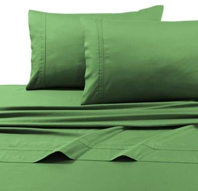 Tribeca Living 500-Thread-Count Cotton 6-Piece California King Sheet Set in Green