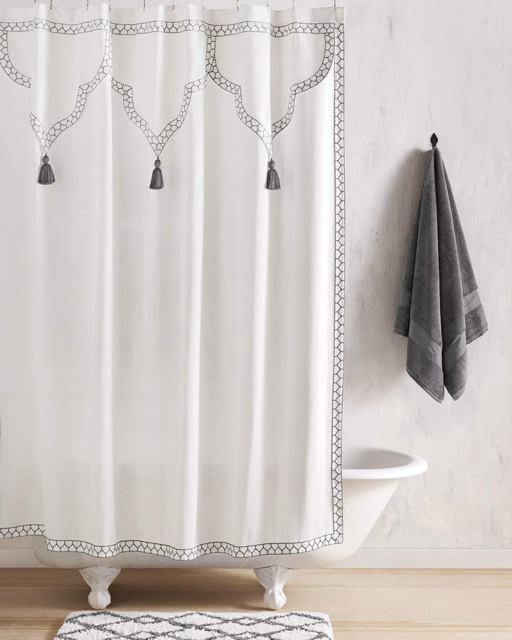 Curtains On A Door John Robshaw Bed
