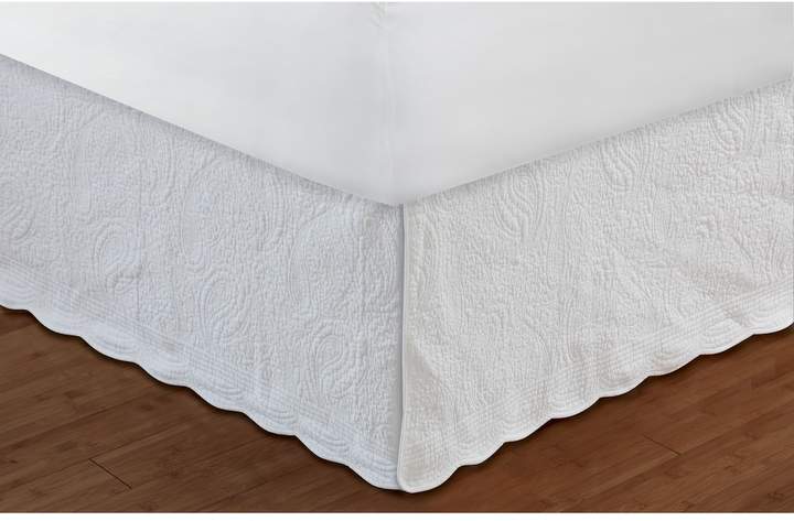 Paisley Quilted Bedskirt