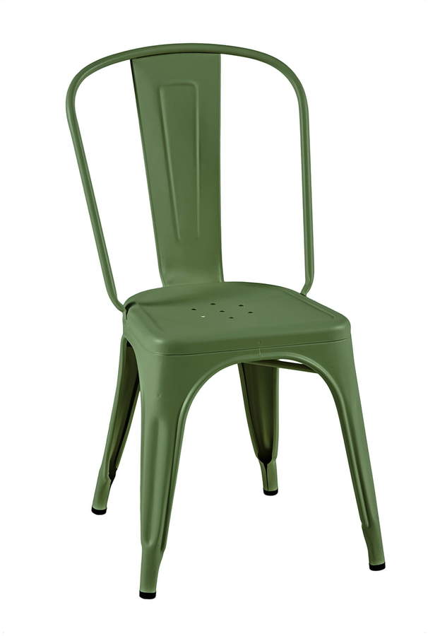 Tolix - A Chair Outdoor, rosmaringrün matt