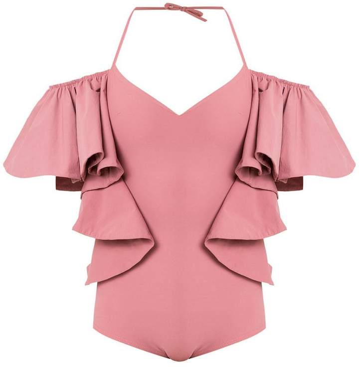 Amir Slama ruffled swimsuit