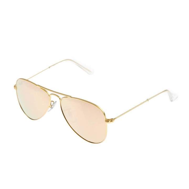 Ray-BanRose Gold Aviator Sunglasses