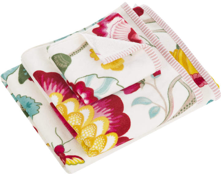 Floral Fantasy Towel - Star White - Wash Mitt