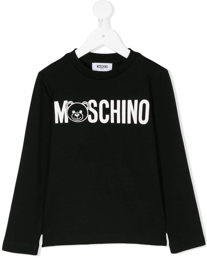 Moschino Kids T-Shirt mit Teddybären-Print