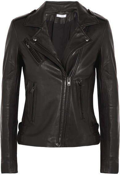 IRO - Leather Biker Jacket - Black