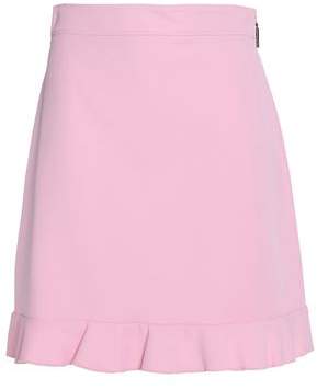 Cotton-Blend Mini Skirt
