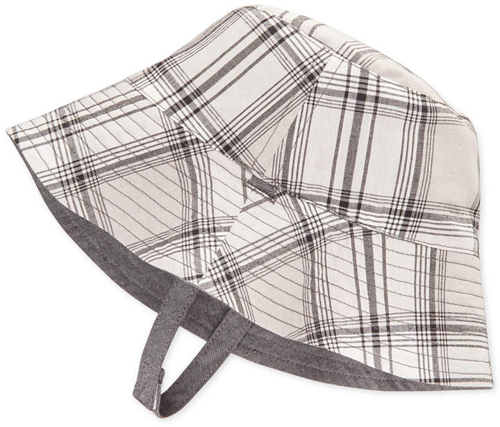 Reversible Chambray Bucket Hat, Baby Boys, Created for Macy's