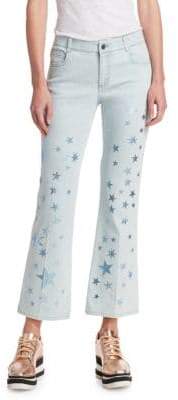 Star-Print Jeans