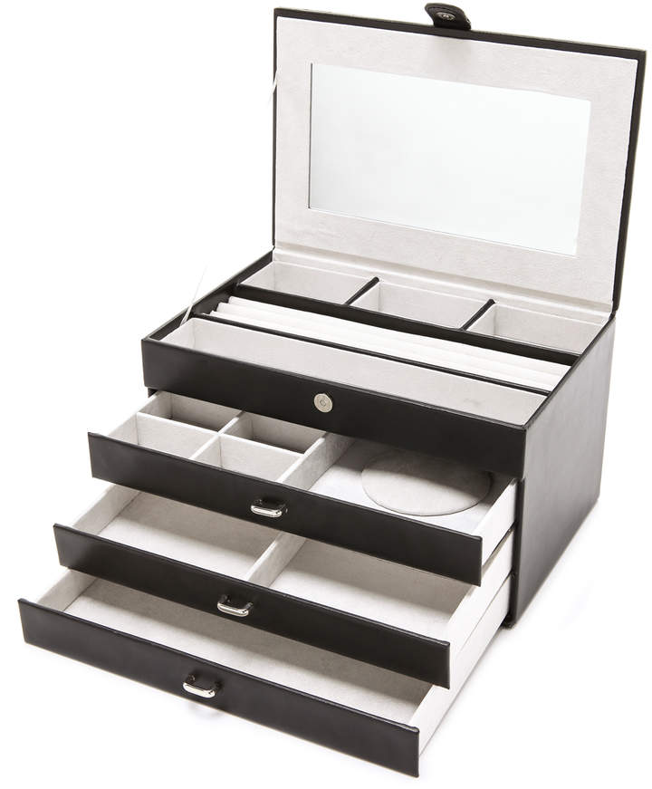 Gift Boutique 4 Level Leather Jewelry Box