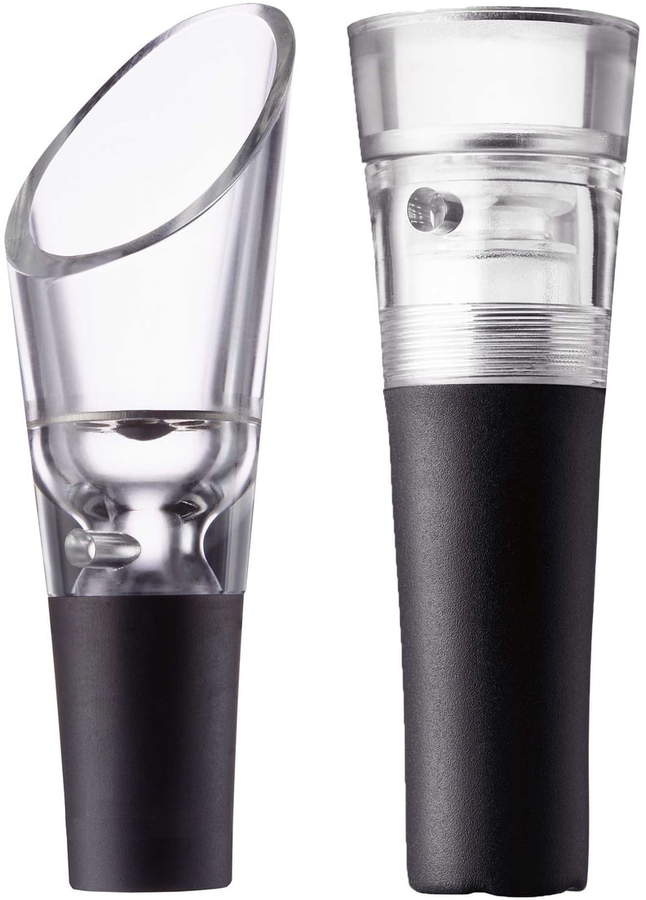 Menu - Wein-Geschenkset Selection - 2tlg. (Dekantierausgießer + Vakuumverschluss)