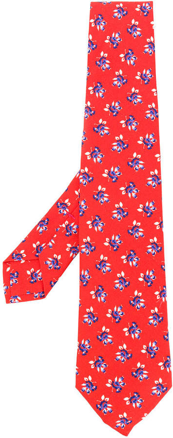 floral print tie