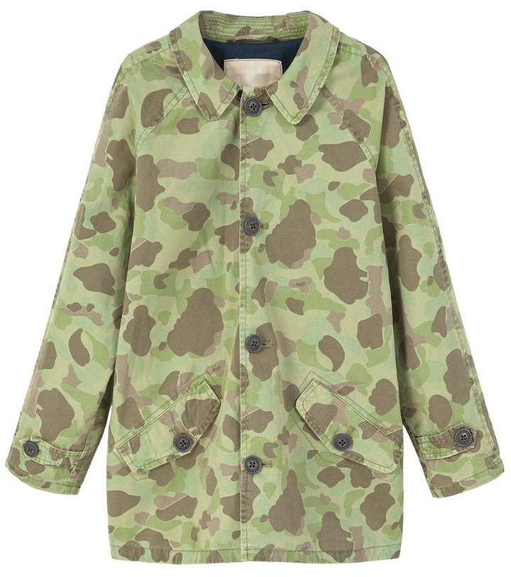Boys Camo-Print Jacket