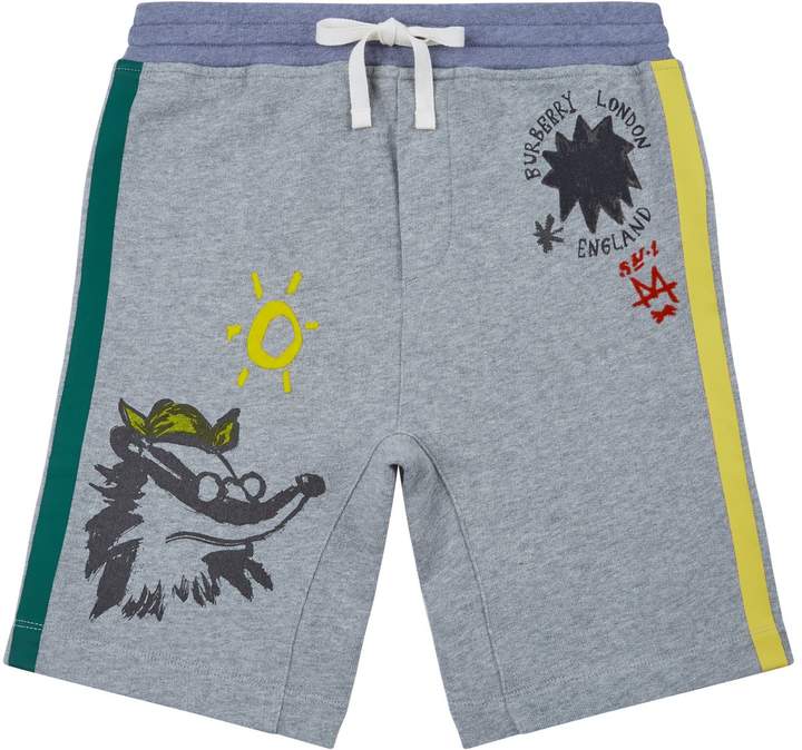 Badger Printed Sweat Shorts