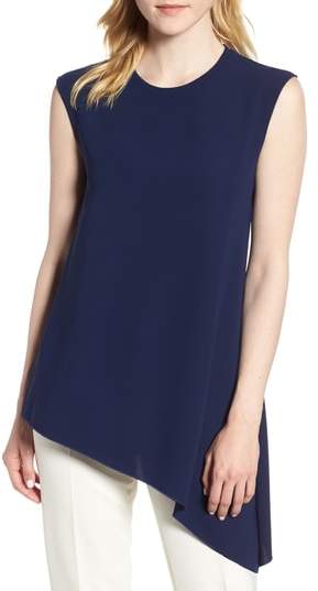 Crepe Asymmetrical Tank