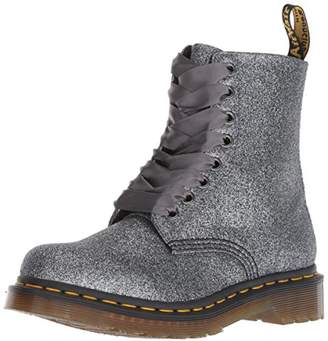 dr martens glitter silver