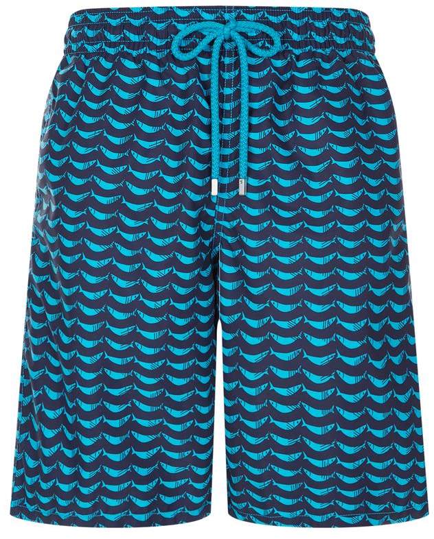 Hammock Fish Print Swim Shorts