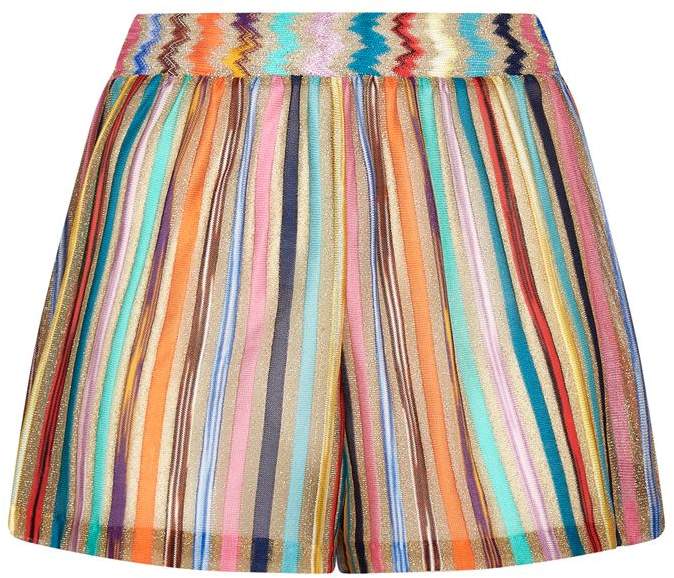 Missoni Mare Striped Knit Shorts