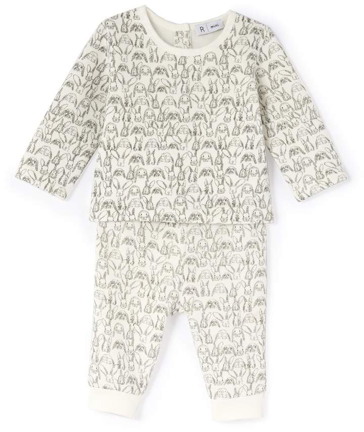 La Redoute Collections 2-Piece Sweatshirt and Trousers, Birth-3 Years