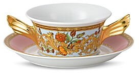 Meets Versace Butterfly Garden Cream Soup Cup