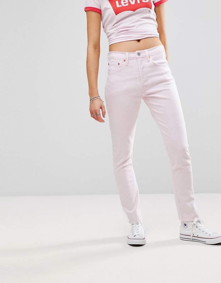 Levis – 501 – Skinny-Jeans mit hohem Bund