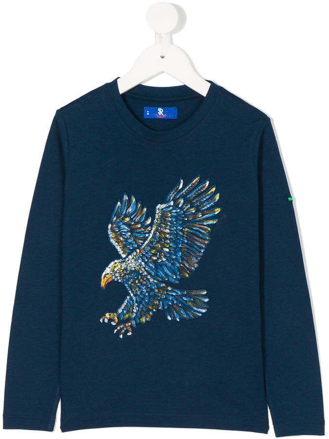 Stefano Ricci Kids eagle motif sweatshirt