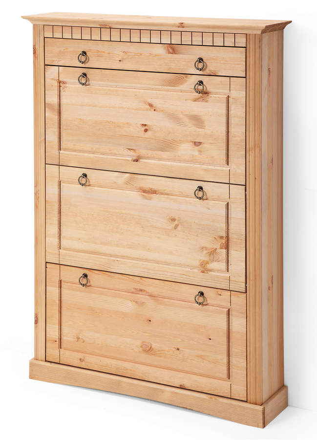 bpc living Schuhschrank 3 Klappen Neapel
