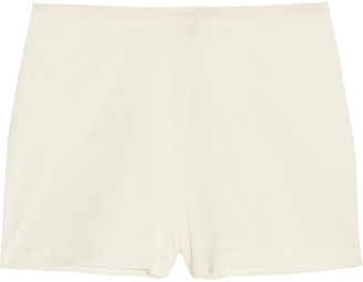 Baserange Diana Silk-Jersey Shorts