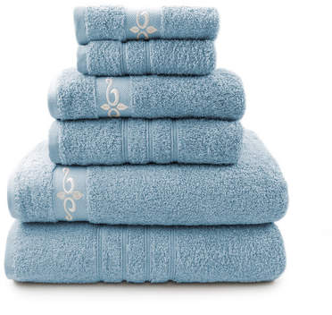 Wayfair 6-Piece Scroll Cotton Towel Set