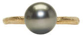 Gold Tahitian Pearl Ring