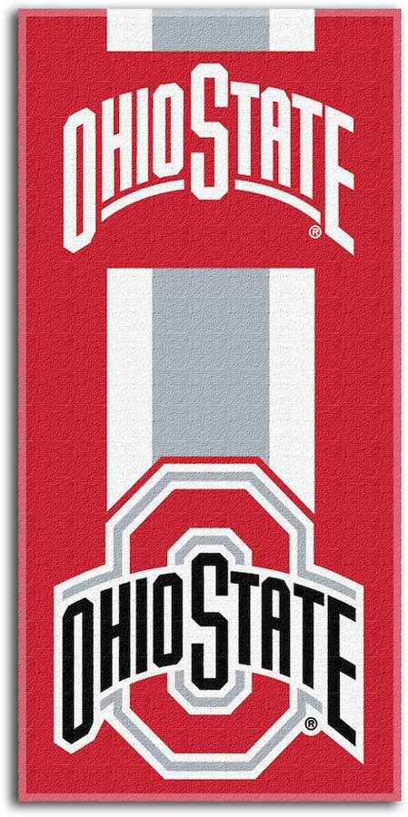 Buy Kohl's Ohio State Buckeyes Zone Beach Towel!