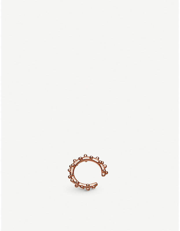 Floris 18ct rose-gold vermeil ear cuff