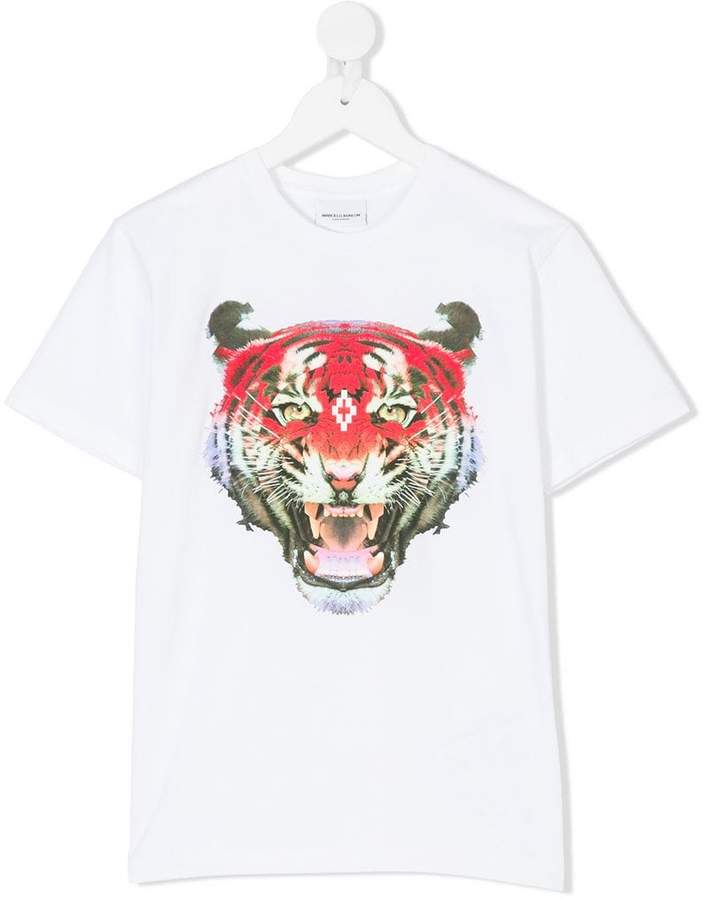 Marcelo Burlon County Of Milan Kids tiger print T-shirt