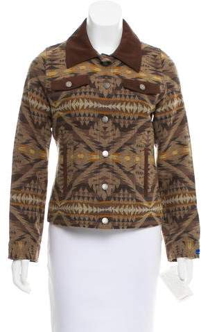 Patterned Lightweight Jacket w/ Tags