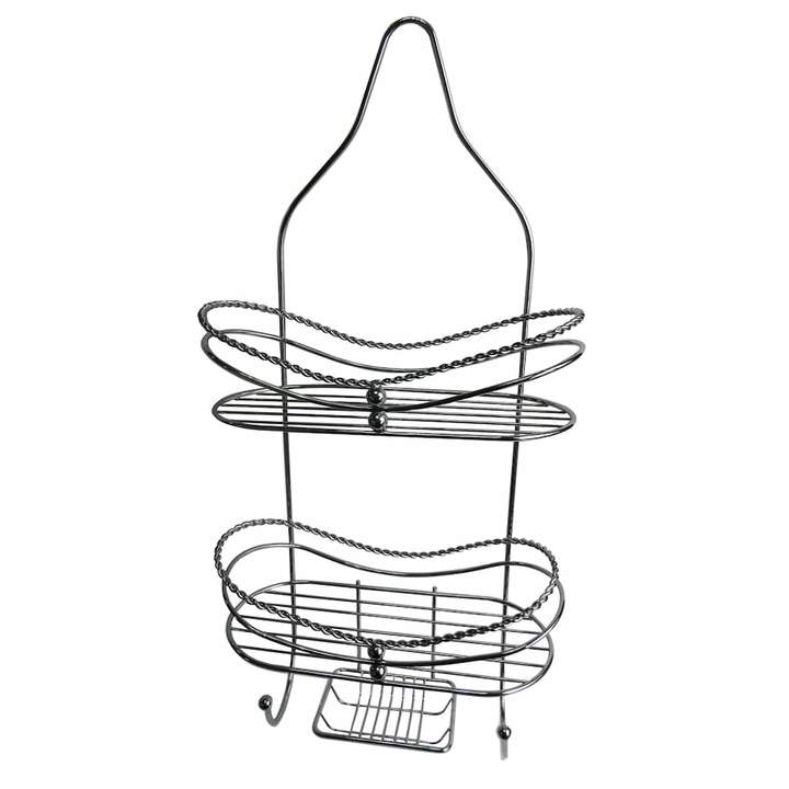 Curved Shower Caddy & Soap Tray