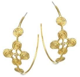 14K Yellow Gold Meave Earrings