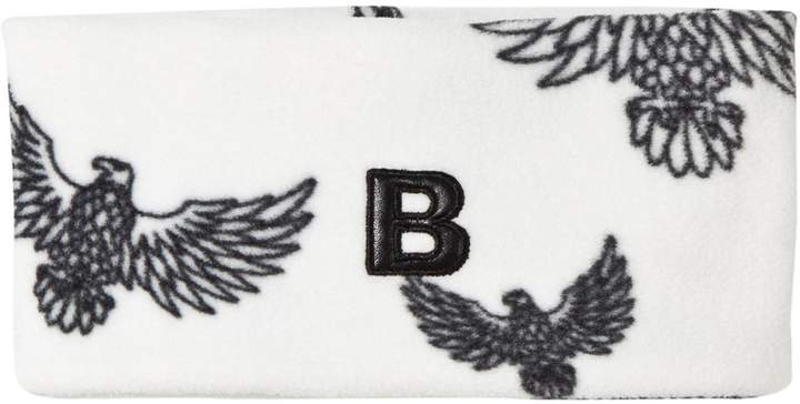 The BRAND Off-White Eagle Print Fleece Headband