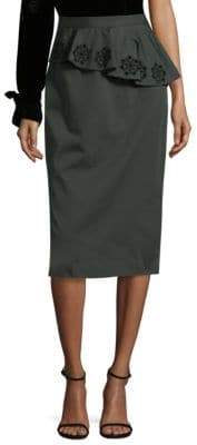 Cotton Canvas Skirt