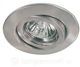 Premium Varias HV-Einbauleuchte Eisen gebürstet