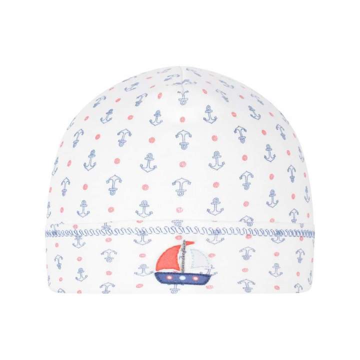 Magnolia BabyBaby Boys Set Sail Embroidered Hat