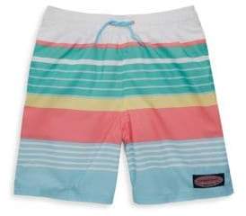 Toddler's, Little Boy's & Boy's Boca Bay Striped Swimsuit Shorts